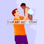   interracial baby babies adoption parents family love families Animations 2D People Families 