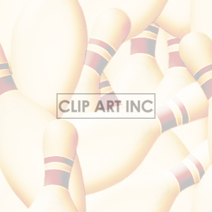 bowling pin background  clipart.