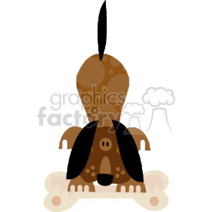 puppy clipart. Commercial use image # 131778