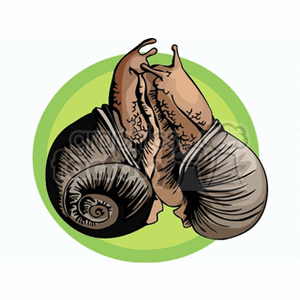 snails mating clipart. Commercial use image # 132315
