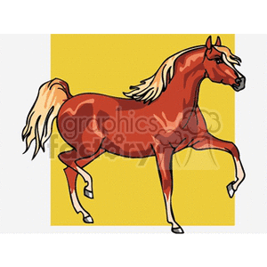 horse6 clipart. Royalty-free image # 132800