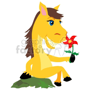 horse011 clipart. Royalty-free image # 132836