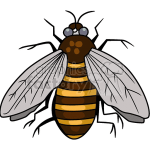 bee clipart. Commercial use image # 132891