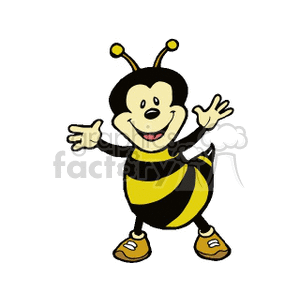   insect insects bug bugs bee bees  beeguy.gif Clip Art Animals Insects 