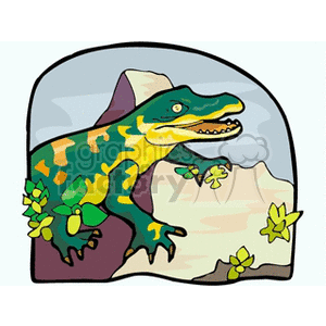 alligator5 clipart. Commercial use image # 133108