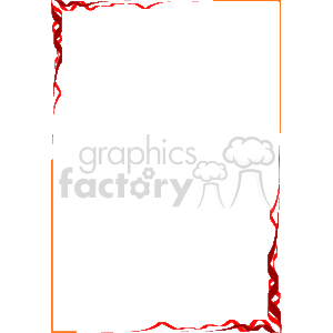 red ribbons border clipart. Royalty-free image # 133883