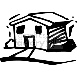  home homes house houses real estate  house801.gif Clip Art Buildings 