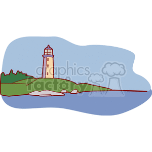 lighthouse301 clipart. Royalty-free image # 134457