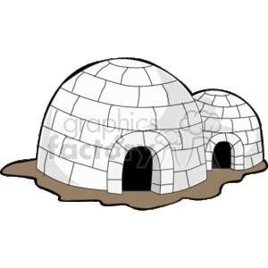 igloo clipart. Commercial use image # 134479