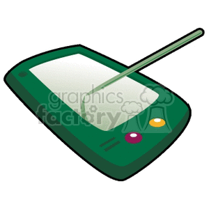 DIGITALNOTEBOOK01 clipart. Commercial use image # 134617