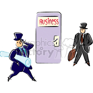businessmen003 clipart. Royalty-free image # 134675