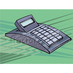 calculator clipart. Royalty-free image # 134687