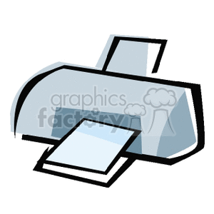 0628PRINTER clipart. Commercial use image # 134989