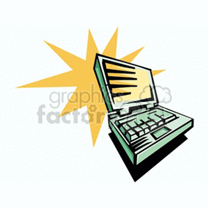notebook4121 clipart. Royalty-free image # 135651