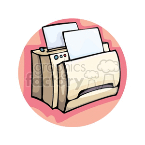 printer3141 clipart. Commercial use image # 135729
