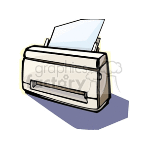 printer4141 clipart. Commercial use image # 135733