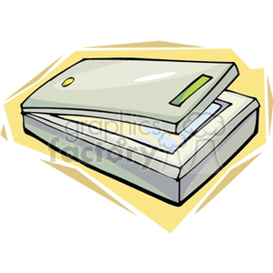 scanner6131 clipart. Commercial use image # 135803