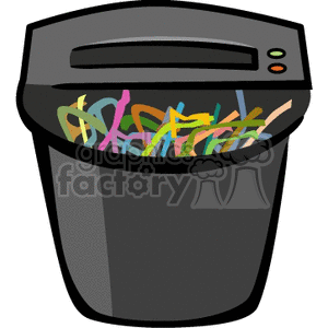 paper shredder  clipart. Royalty-free image # 136372