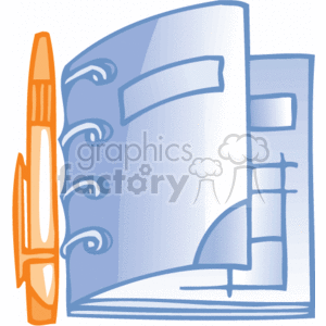  business office supplies work pens pen schedule schedules book notes homework tablet tablets folder folders   bc_056 Clip Art Business Supplies 