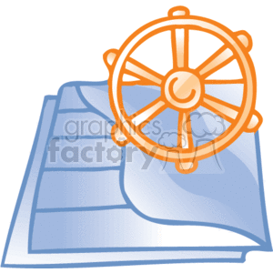  business office supplies work document documents file files folder folders wheel ship log book books   bc_076 Clip Art Business Supplies 