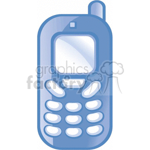 cartoon cellphone clipart. Commercial use image # 136760