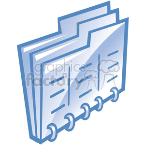 folders clipart. Royalty-free image # 136764