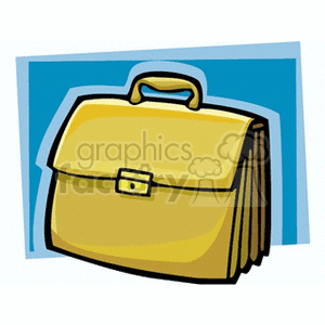 briefcase clipart. Royalty-free image # 137477