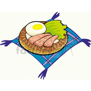   eggs breakfast food  brakfast.gif Clip Art Food-Drink 