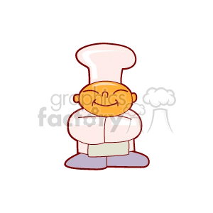 Asian chef clipart.