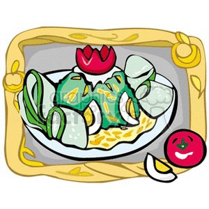 salad121 clipart. Commercial use image # 140745