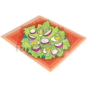   food vegetable vegetables salad salads lettuce healthy  salad4121.gif Clip Art Food-Drink 
