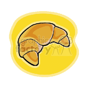 croissant clipart. Commercial use image # 141408