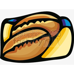   food bread loaf loafs  bread12.gif Clip Art Food-Drink Bread 