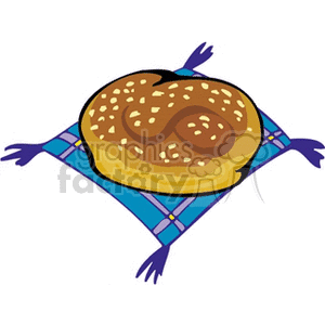   food bread roll rolls breakfast  cake6.gif Clip Art Food-Drink Bread 