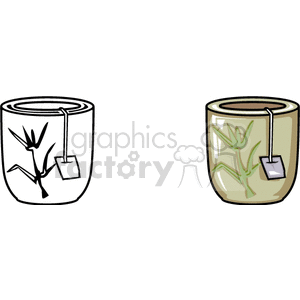 cup of tea clipart. Royalty-free image # 141597