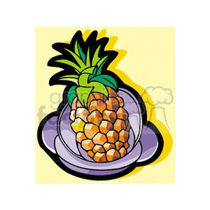 ananas clipart. Royalty-free image # 141880