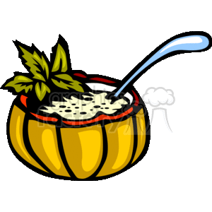 clam chowder clipart. Royalty-free image # 142224