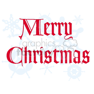 Merry Christmas clipart. Commercial use image # 142808