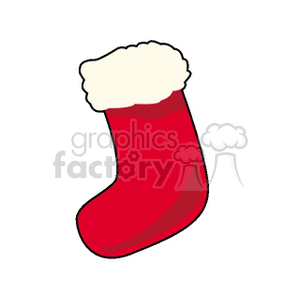 CHRISTMASSTOCKING01 clipart. Commercial use image # 142816