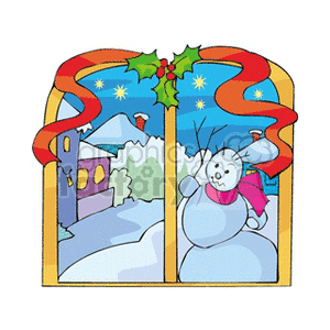 snowman121 clipart. Royalty-free image # 143253