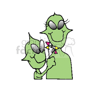   holidays mothers day mother mom mommy family alien aliens  MOTHERSDAY02.gif Clip Art Holidays Mothers Day 