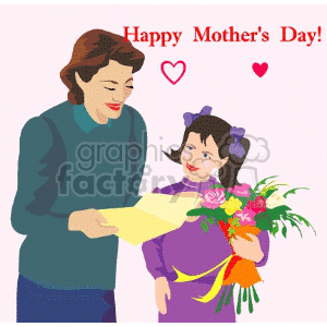   holidays mothers day mother mom mommy family  mother003.gif Clip Art Holidays Mothers Day 