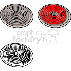   burner oven stove top burners electric   Clip Art Household 