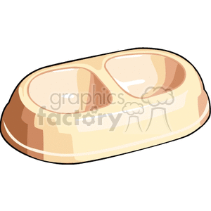 Animal food bowl clipart. Commercial use image # 146292
