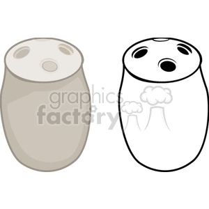 Toothbrush holder clipart. Commercial use image # 146302