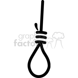 Noose rope clipart. Commercial use image # 146312