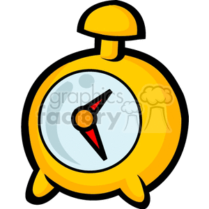 Yellow Timer clipart. Royalty-free image # 146324