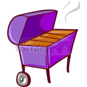   grill cookout grilling barbeque memorial day labor cookout  BMM0209.gif Clip Art Household 