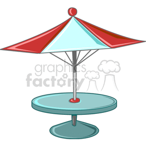   table umbrella umbrellas tables  BMM0213.gif Clip Art Household 