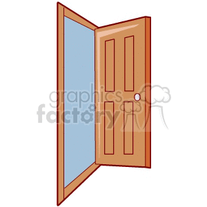   doors door  door405.gif Clip Art Household 